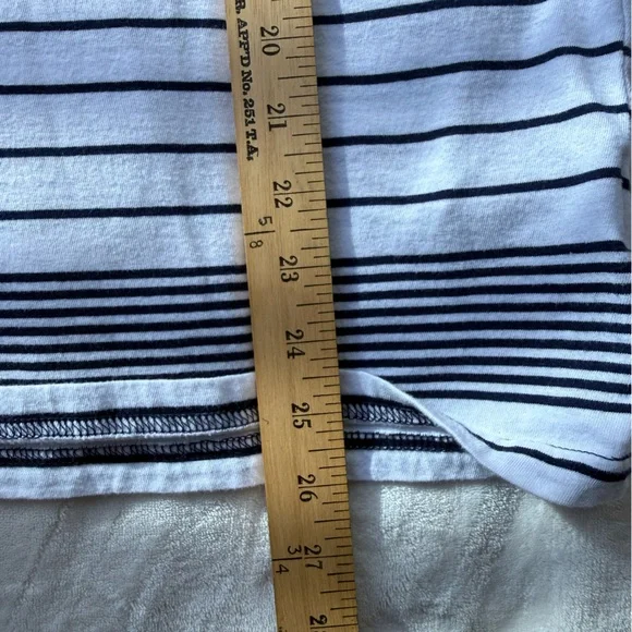 Polo by Ralph Lauren Navy and White Striped Hoodie - Picture 3 of 4